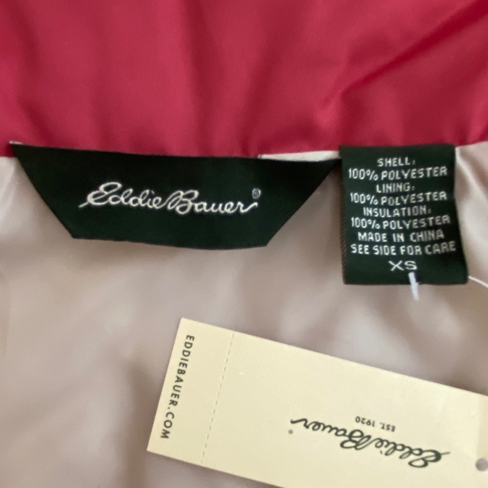 Quilted Eddie Bauer Thermal Vest, NWT - Picture 7 of 14